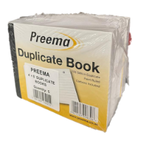 Preema Duplicate Book 5pcs Pkt