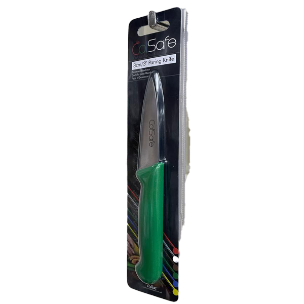 Colsafe Paring Knife Green 8cm