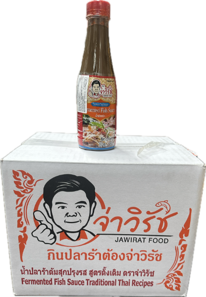 Jawirat food fermented fish sauce 12x 350 ml