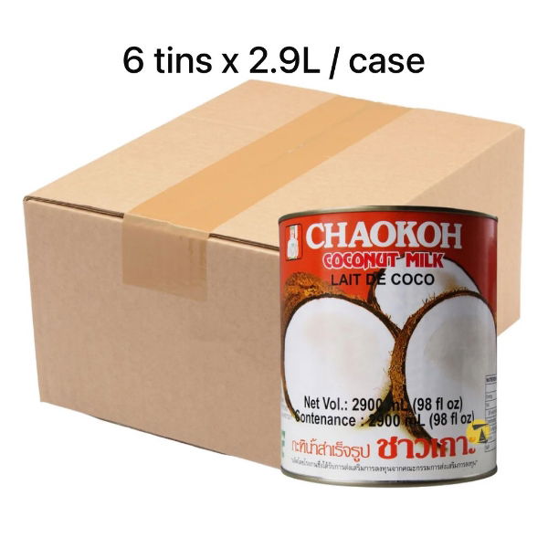 Chaokoh Coconut Milk 6 Tin