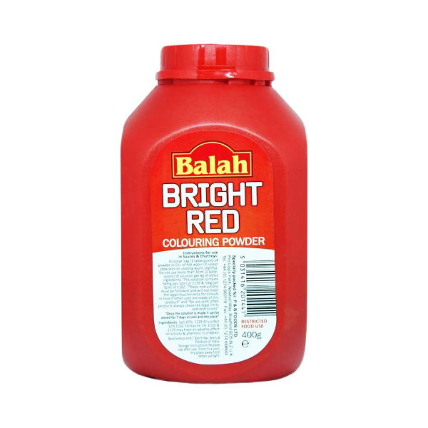 Balah Bright Red Food Colouring Powder 400g