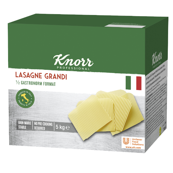 Knorr Lasagne Sheets 5Kg