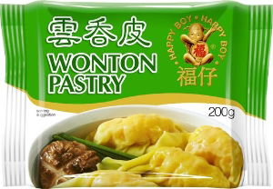 Happy Boy Wonton Pastry 200g Single