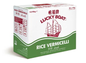 Lucky Boat Rice Vermicelli 25x375g