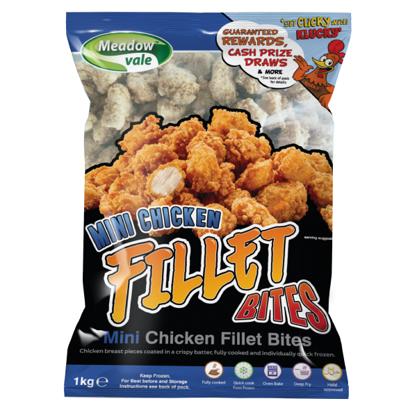 Meadow Vale Popcorn Chicken 10x1kg Case