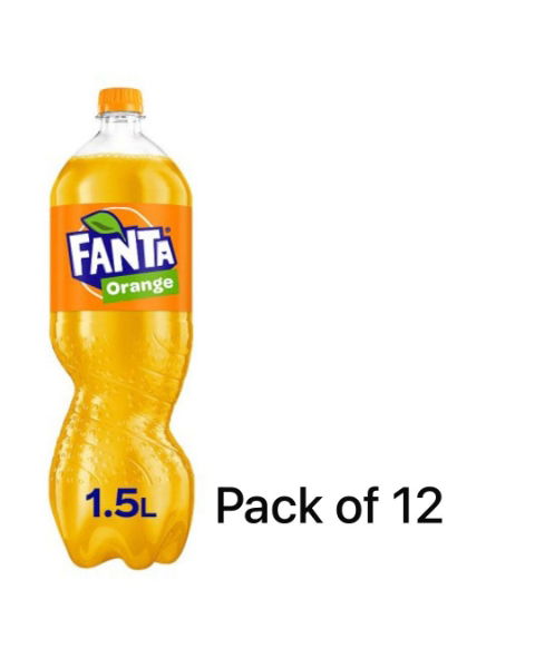 FANTA  BOTTLE (ORANGE) 12 X 1.5ltr