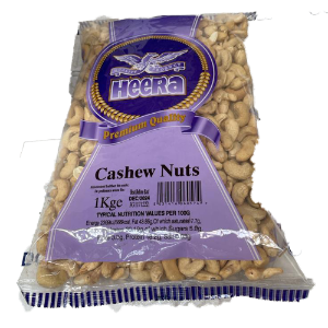 Cashew Nuts 1kg Pkt