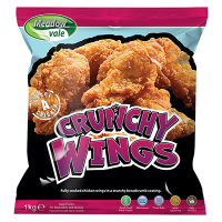 Meadowvale crunchy wings 3x1kg case