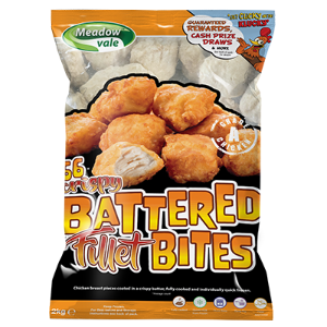 Mv Battered Chicken Fillet Bites (30G) 2Kg Pkt