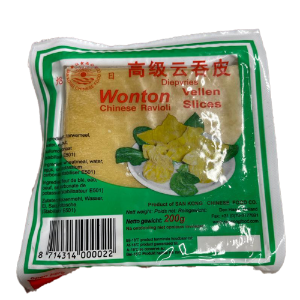 San Kong Wonton Skins 200g Pkt