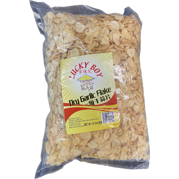 Lucky Boy Garlic Flakes Green 1kg