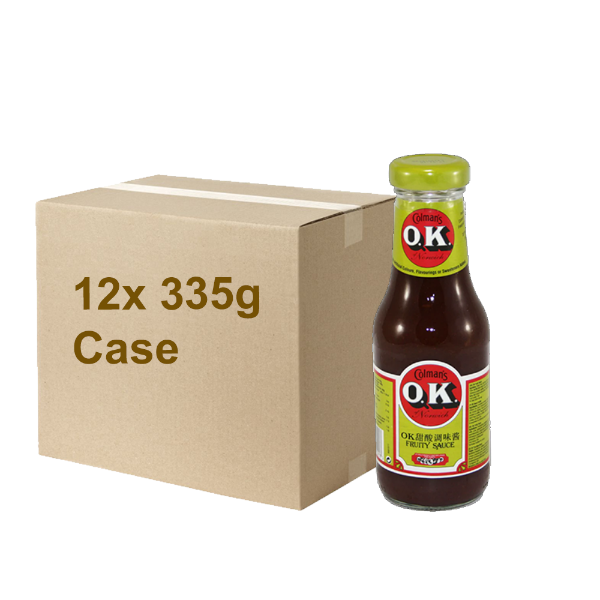 Ok Fruity Sauce 12x335g