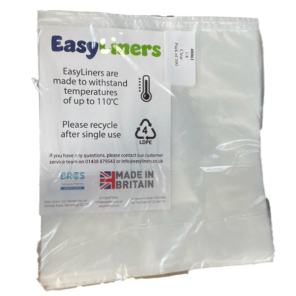 Easy Liner Bags Size 1 1/4 100 Bags