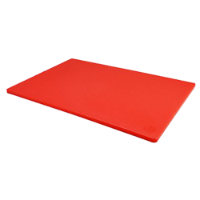 Chef Set HD Chopping Board (18x12x1'') Red