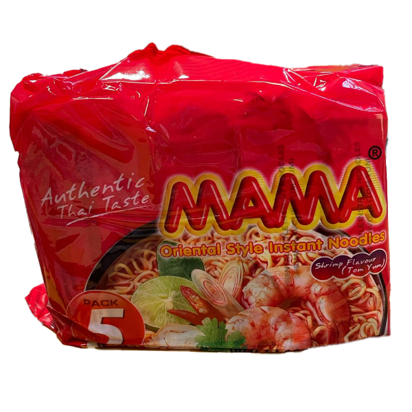 Mama Inst Noodles Tom Yum 5Pk