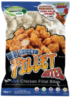 Meadowvale Mv Popcorn Chicken 1kg Bag