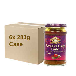 Pataks Curry Paste Extra Hot 6x283g Case