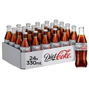 Diet Coca Cola 24x330Ml - Glass Bottle