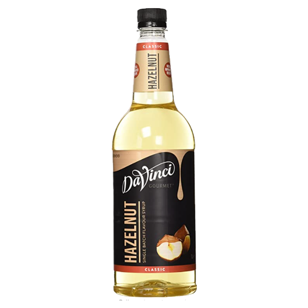 Da Vinci Hazelnut Syrup 1Ltr