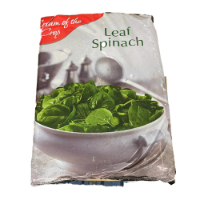 Frozen Spinach Leaves (Cream Of Crop) 2.5kg