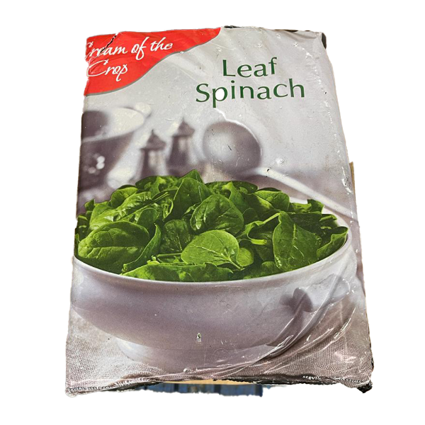 Frozen Spinach Leaves (Cream Of Crop) 2.5kg