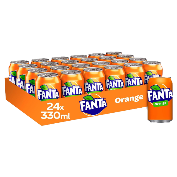 Fanta Orange Uk 24x330ml