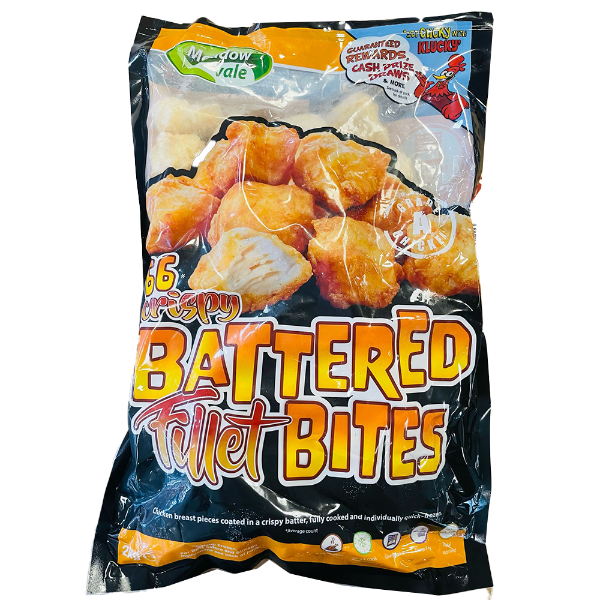 Mv Battered Chicken Fillet Bites (30G) 2Kg Pkt