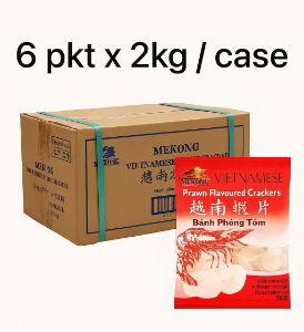 CASE Mei Kong VIET PRAWN CRACKERS 6 X 2KG