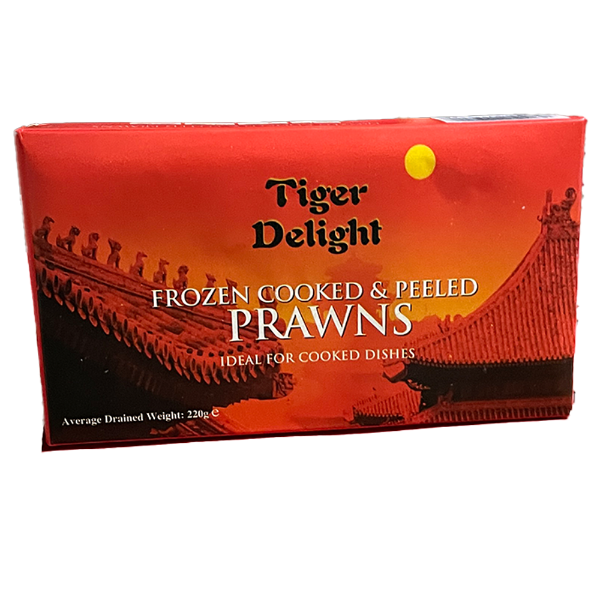 Tiger Delight Prawns 1/200 220g Pkt