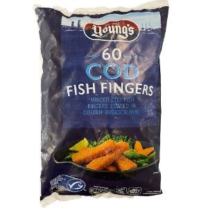 Fish Fingers 60x25g Pkt