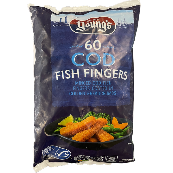 Fish Fingers 60x25g Pkt