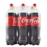 Coke Bottles 9 x 1.5 litre