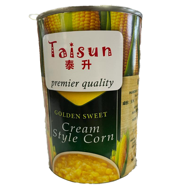 TAI SUN CREAM CORN 425g TIN