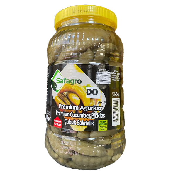 Pickled Cucumber Gherkin 3kg Tub