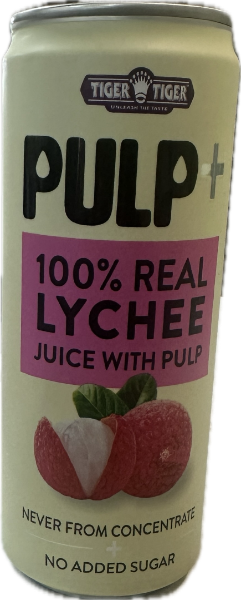 TT PULP+ Lychee 100% Juice 320ml