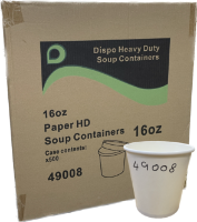 DISPO 16oz HD SOUP CONTAINER 500ml (500)