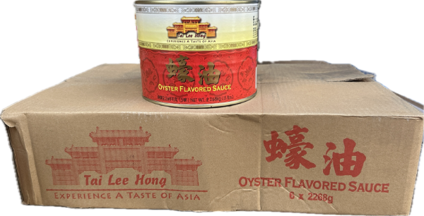 Tai Lee Hing Oyster sauce tin 6x2.268 kg