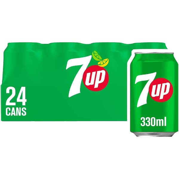 7UP Cans 24 x 330ml