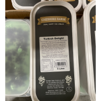 Cheshire Farm Turkish Delight Ice Cream 5lt