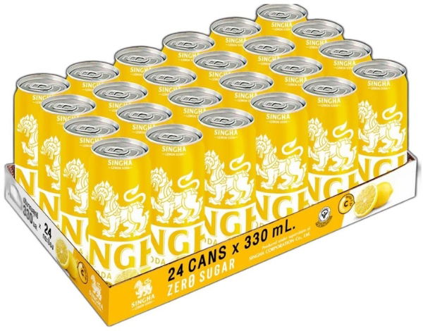 SINGHA original lemon soda 6*4*330ml
