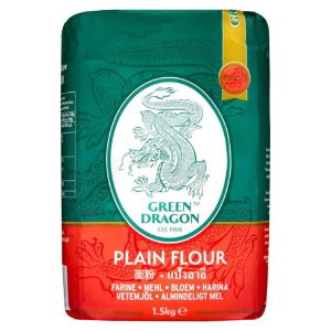 Green Dragon Plain Flour 1.5kg pack
