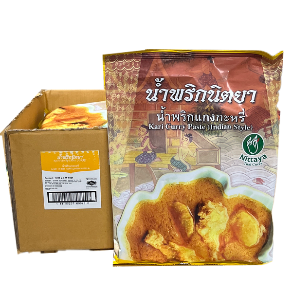 Nittaya Yellow Curry Paste 10x1kg