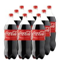 Coke Bottles 9 x 1.5 litre