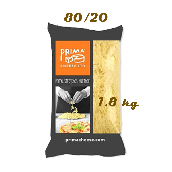 Prima Pizza Cheese 80/20 1.8kg