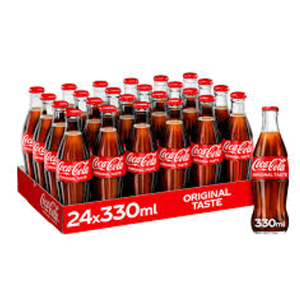 Coca Cola 24x330Ml - Glass Bottle