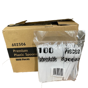 Plastic Spoons 10x100pcs