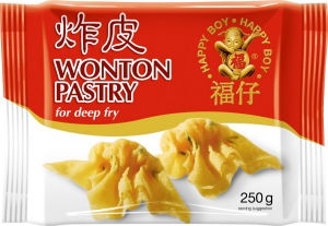 Happy Boy Deepfry Wonton Pastry 250g Pkt