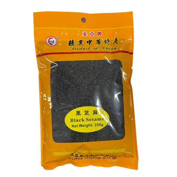 East Asia / Heera Black Sesame Seeds 350g Pkt