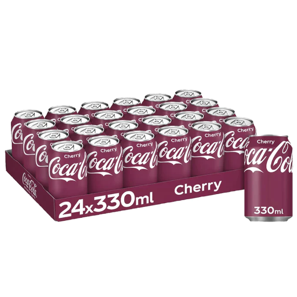 CHERRY COKE   24*330ml   CANS