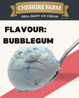 Cheshire Farm Bubblegum Ice Cream 5lt